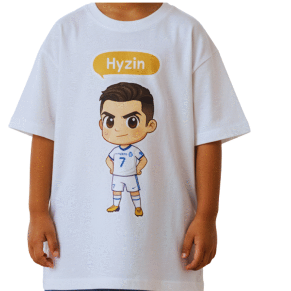 Personalized Superhero T-Shirt for Kids | Boy’s Crew Neck T-Shirt | BC21