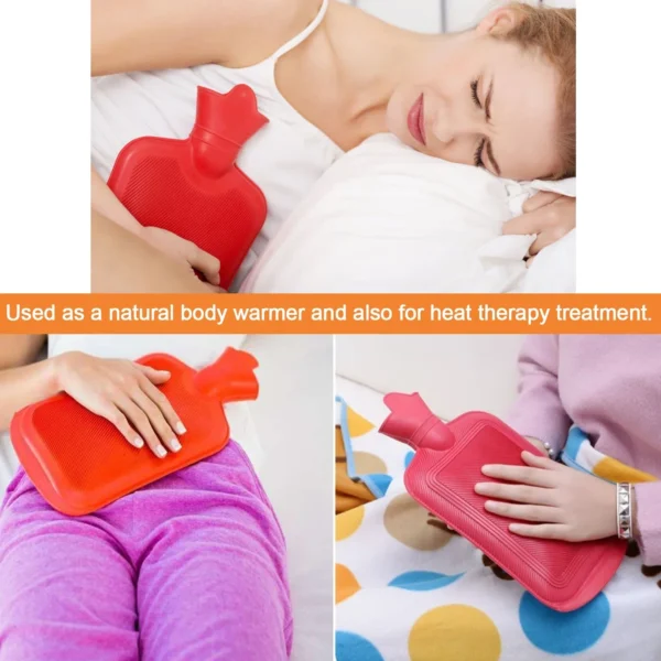 Rubber Hot Water Heating Bag for Pain Relief